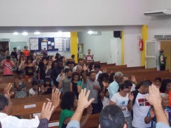 Culto de Campanha Queda do Gigante