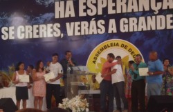 Última Santa Ceia de 2012 e Batismo