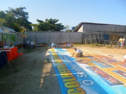 Preparativos para a FESTA DA COLHEITA