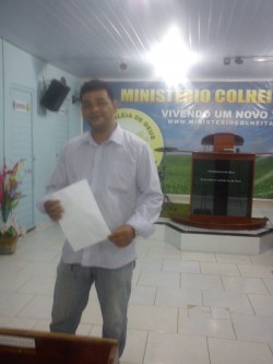 Classe do Curso para Batismo.