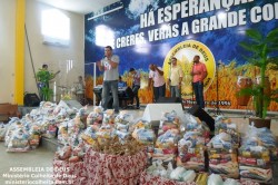 Entrega das Cestas de Natal